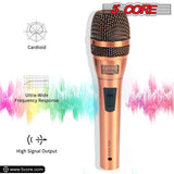 5 Core Microphone Pro Microfono Dynamic Mic XLR Audio Cardiod Vocal Karaoke ND-807 CoppereX
