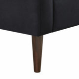 Modern Upholstered Tufted Accent Chair, Velvet Fabric Single Sofa Side Chair, Comfy Barrel Club Living Room Armchair with Solid Wood Legs for Bedroom Living Reading Room Office