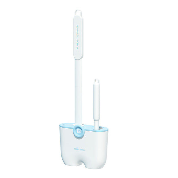 1pc Toilet Brush; Household No Dead Angle Cleaning Brush; Toilet Long Handle Detachable 14.96