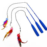 DSJUGGLING Adjustable Fiberglass Handsticks with Foam Handles,  Stretchable Poles for Dance Ribbon or Dancing Dragon Poi Equipment Rod