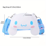 3D Cartoon Silicone Strap Shoulder Bag Purse For Kids