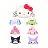 3D Cartoon Silicone Strap Shoulder Bag Purse For Kids