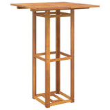 Bistro Table 29.5"x29.5"x43.3" Solid Wood Acacia
