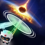 Kid Astronaut LED Luminous Flight Machine; Electronic Infrared Induction Aircraft Remote Control Toys; Magic Sensing RC Helicopter