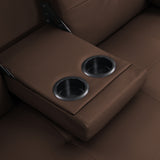 sofa bed with Armrest two holders WOOD FRAME, STAINLESS LEG, FUTON SOFA PVC