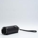 Glass water bottle with strap