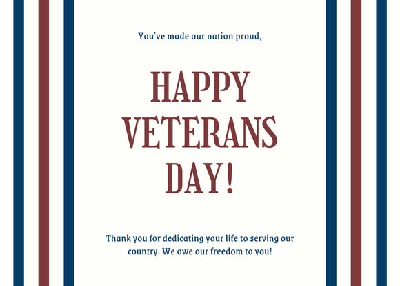 Veterans Day Card